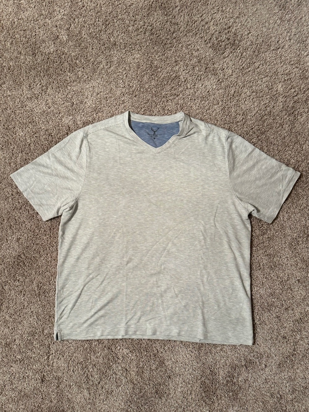 Nicoby Men's V-Neck Short Sleeve Shirt - XL